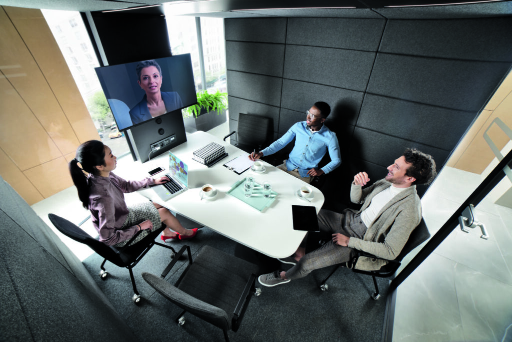 hush office pod interior