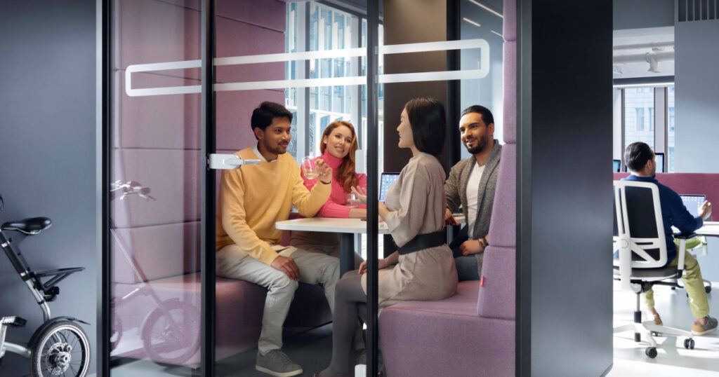 meeting in pod